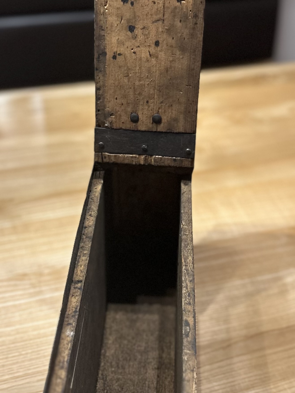 Munitionskiste groß vom 1. Weltkrieg