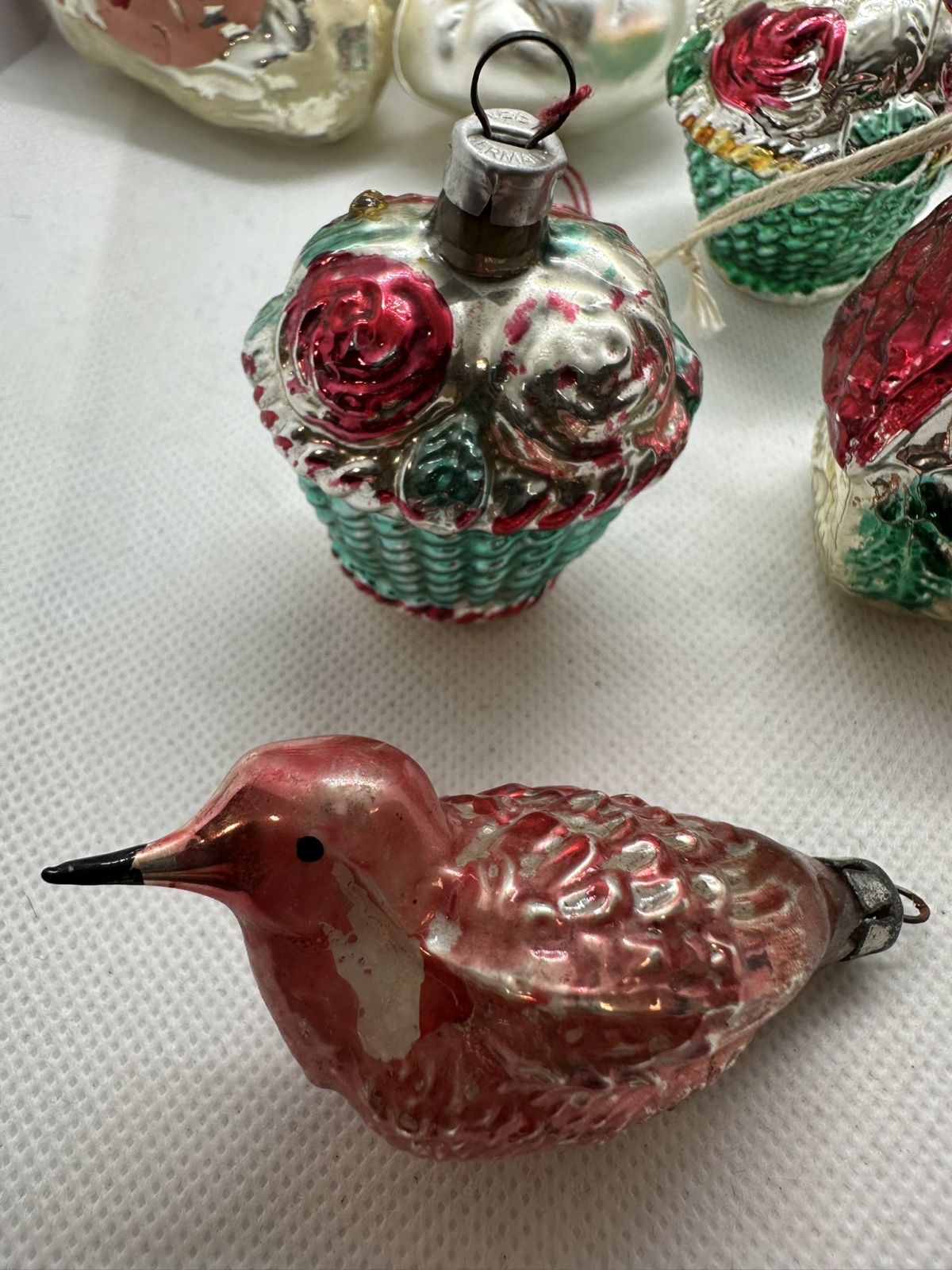 Konvolut von altem und seltenem Weihnachtsschmuck