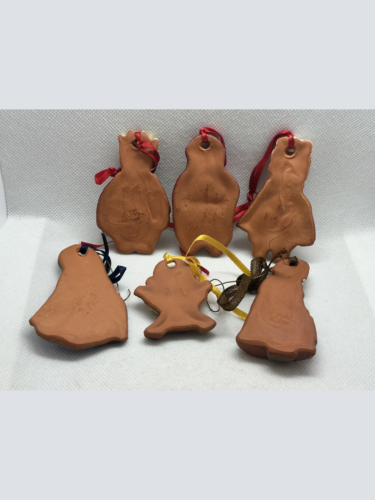 Alter Christbaumschmuck -  Krippefiguren (Herend?)