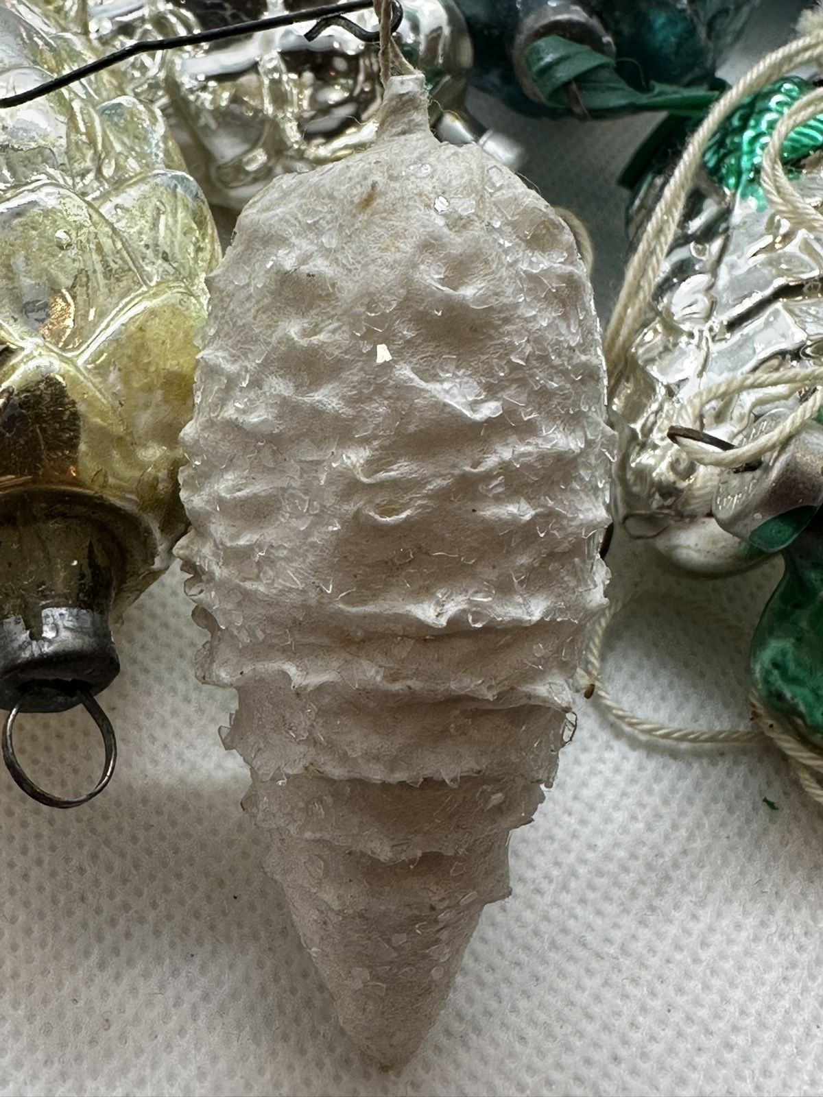 Konvolut vintage Christbaumschmuck