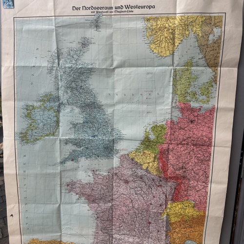 Der Nordseeraum und Westeuropa mit Westwall und Maginotlinie