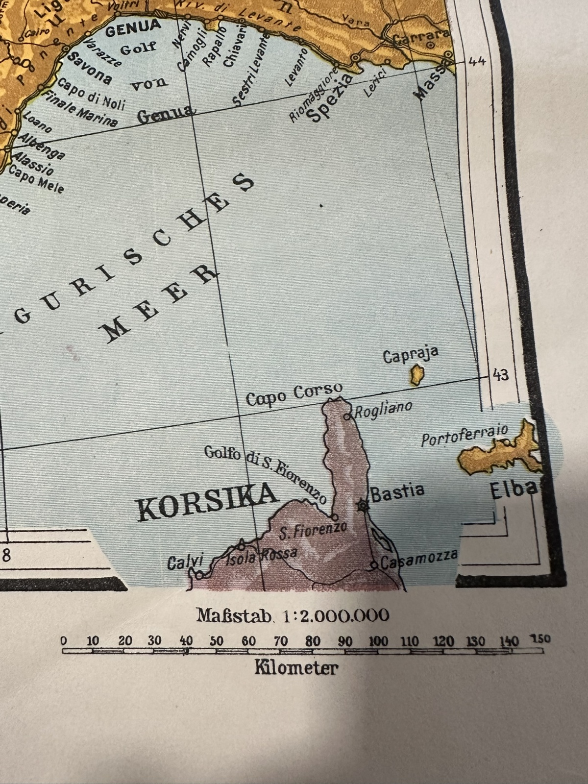 Der Nordseeraum und Westeuropa mit Westwall und Maginotlinie