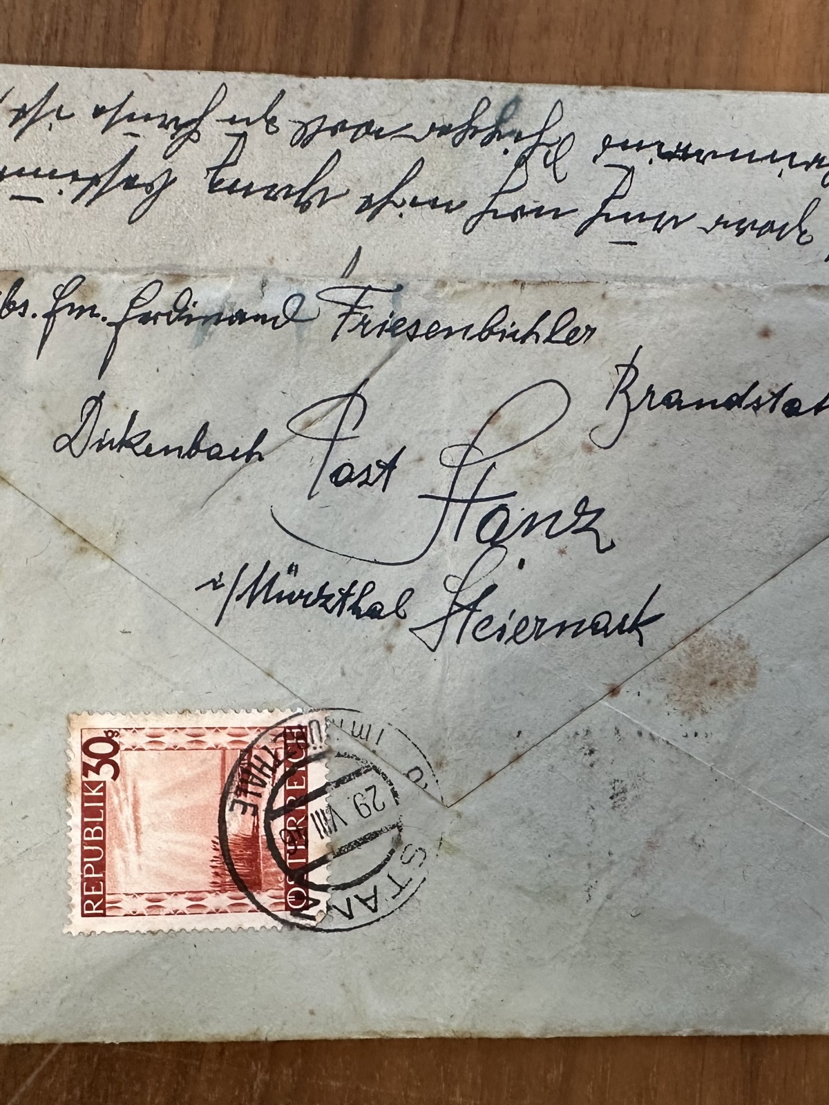 Einschreibe-Brief von 1946 mit Zensurstempel Britische Zone