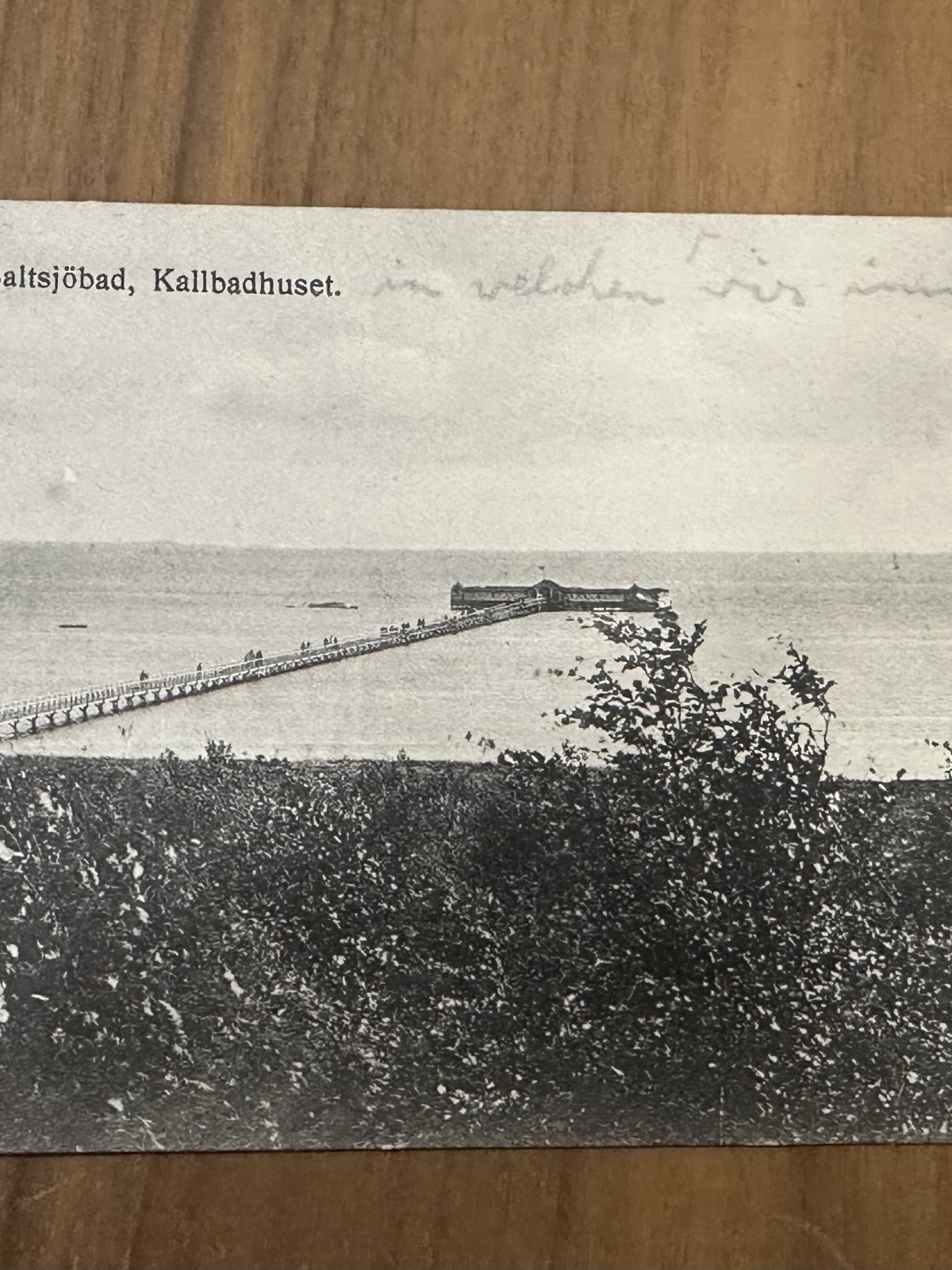 AK Kallbadhuset in Bjärreds Saltsjöbad Schweden um 1900