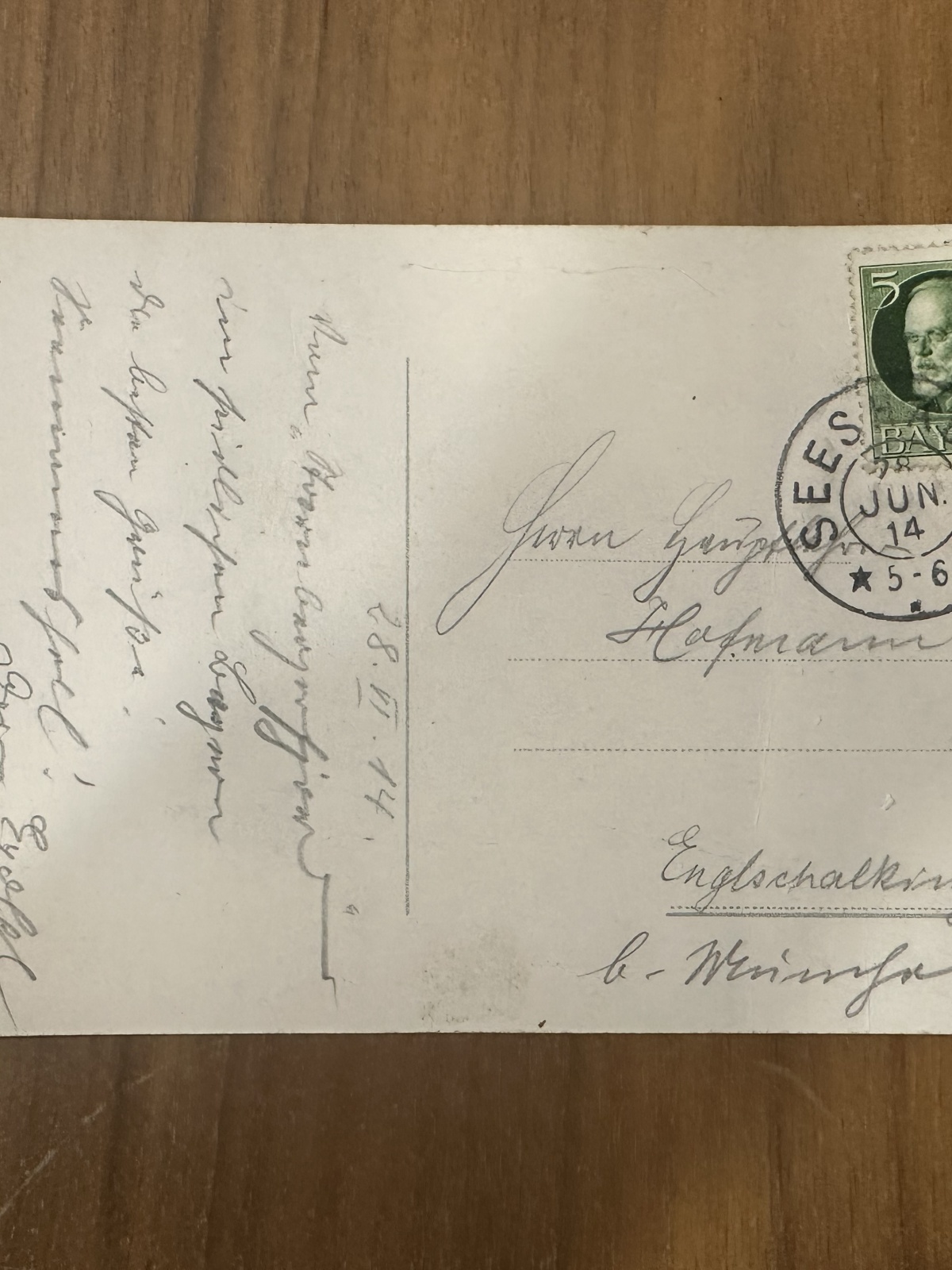 AK Starnbergersee Salondampfer 1914