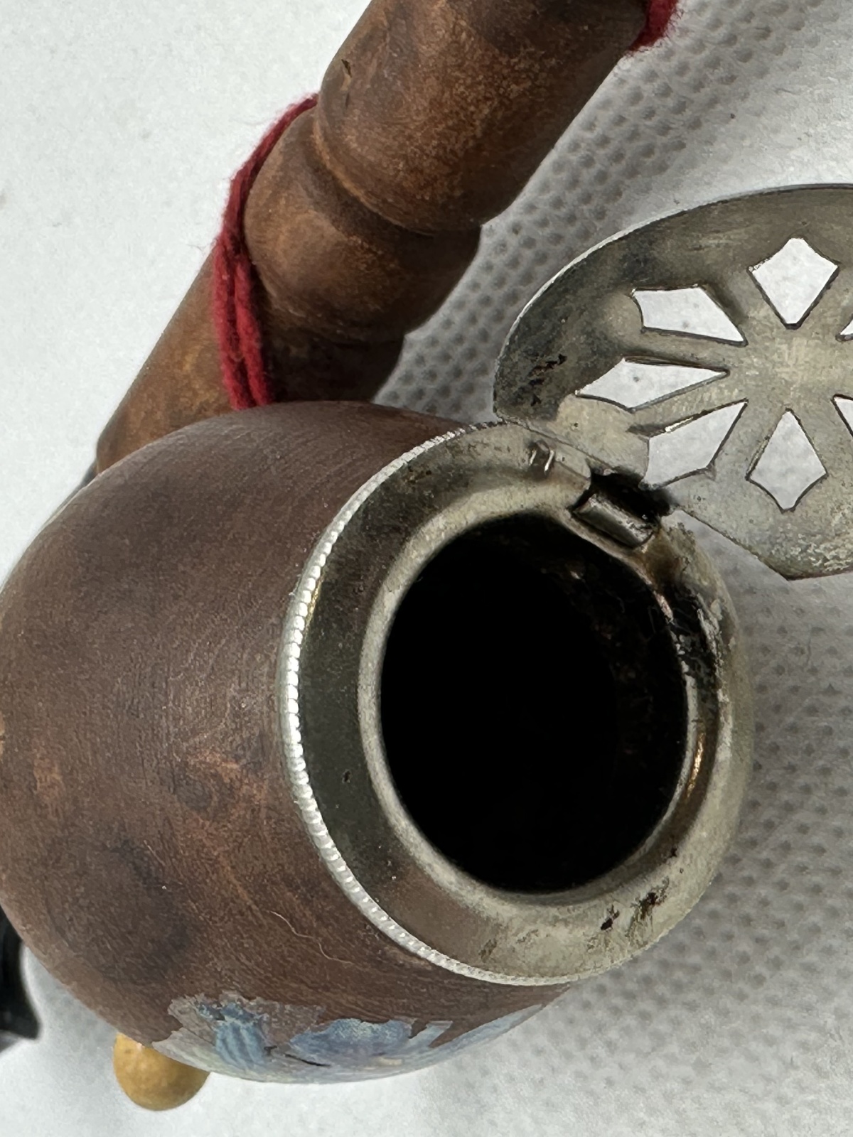 Alte traditionelle Gesteckpfeife