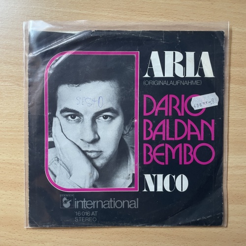 SINGLE / Dario Baldan Bembo – Aria