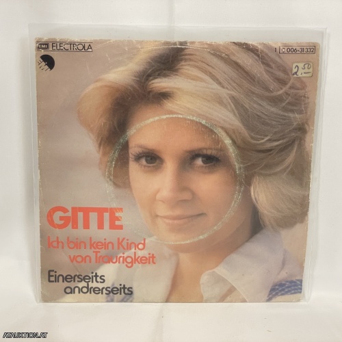 SINGLE / Gitte – Ich Bin Kein Kind Von Traurigkeit