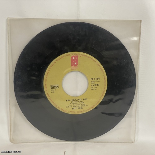 SINGLE / Billy Paul – July, July, July, July