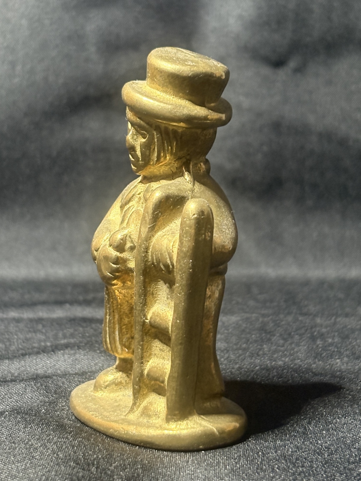 Antik Bronzestatue eines Schornsteinfegers Österreich