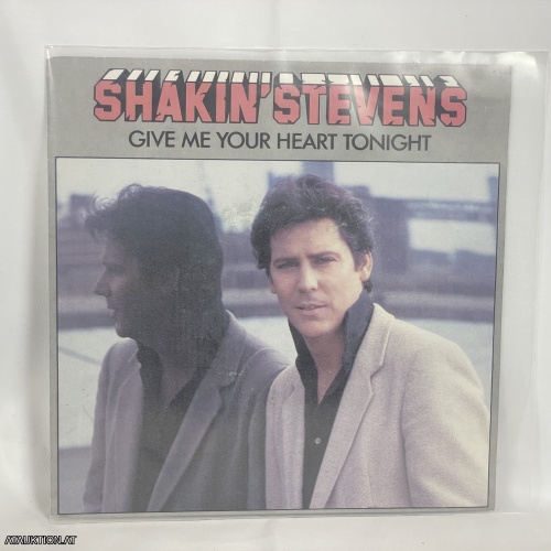 SINGLE / Shakin' Stevens – Give Me Your Heart Tonight