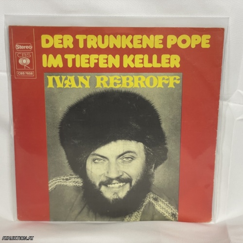 SINGLE / Ivan Rebroff - Der trunkene Pope / Im tiefen Keller