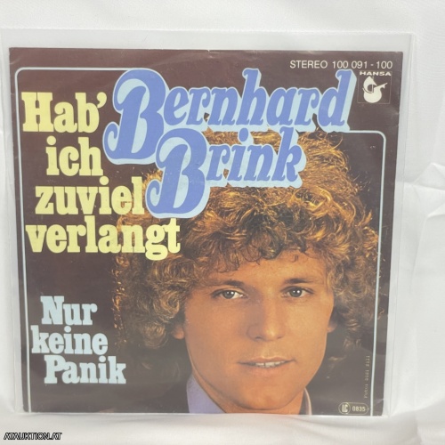 SINGLE / Bernhard Brink – Hab' Ich Zuviel Verlangt
