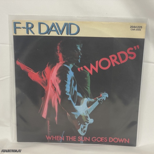 SINGLE / F-R David – Words