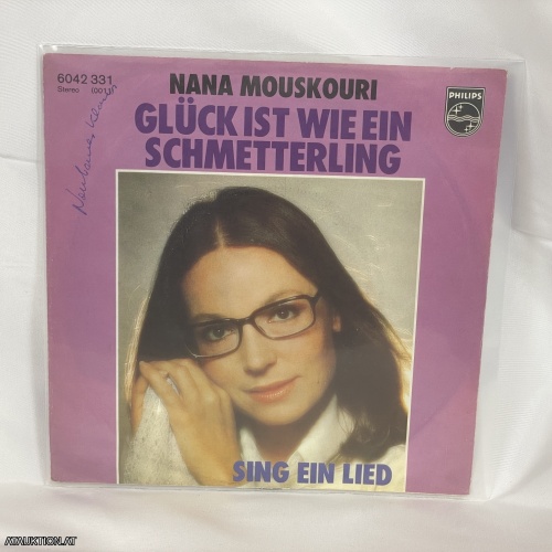 SINGLE / Nana Mouskouri – Glück Ist Wie Ein Schmetterling
