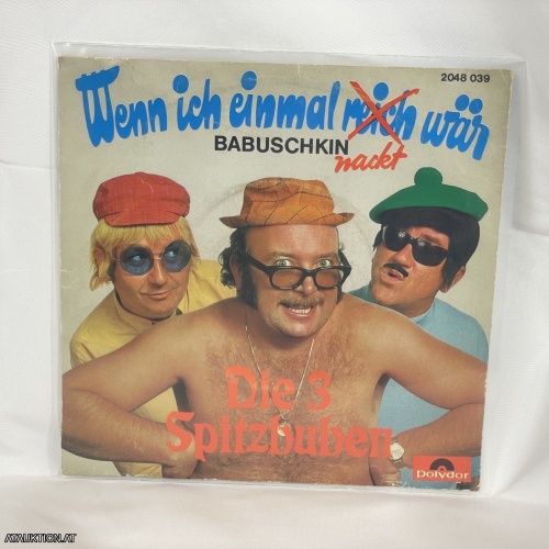 SINGLE / Die 3 Spitzbuben – Wenn Ich Einmal Nackt Wär
