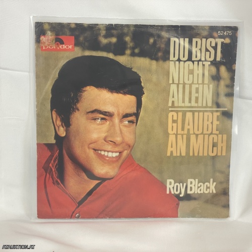 SINGLE / Roy Black – Du Bist Nicht Allein / Glaube An Mich