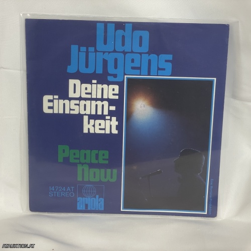 SINGLE / Udo Jürgens – Deine Einsamkeit / Peace Now