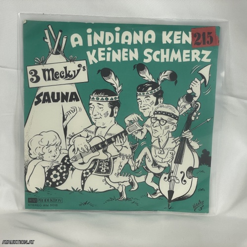 SINGLE / 3 Mecky's – A Indianer Kennt Keinen Schmerz / Hergott Ich Danke Dir
