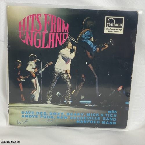 SINGLE / Various – Hits From England
