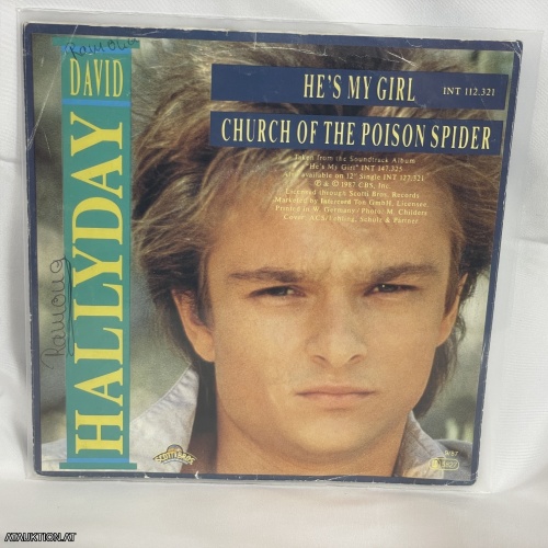 SINGLE / David Hallyday – He's My Girl