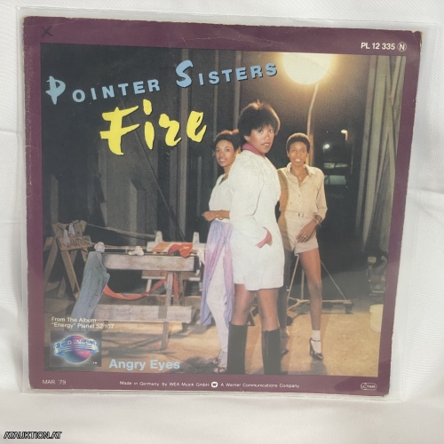 SINGLE / Pointer Sisters – Angry Eyes / Fire