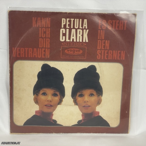 SINGLE / Petula Clark – Kann Ich Dir Vertrauen / Es Steht In Den Sternen