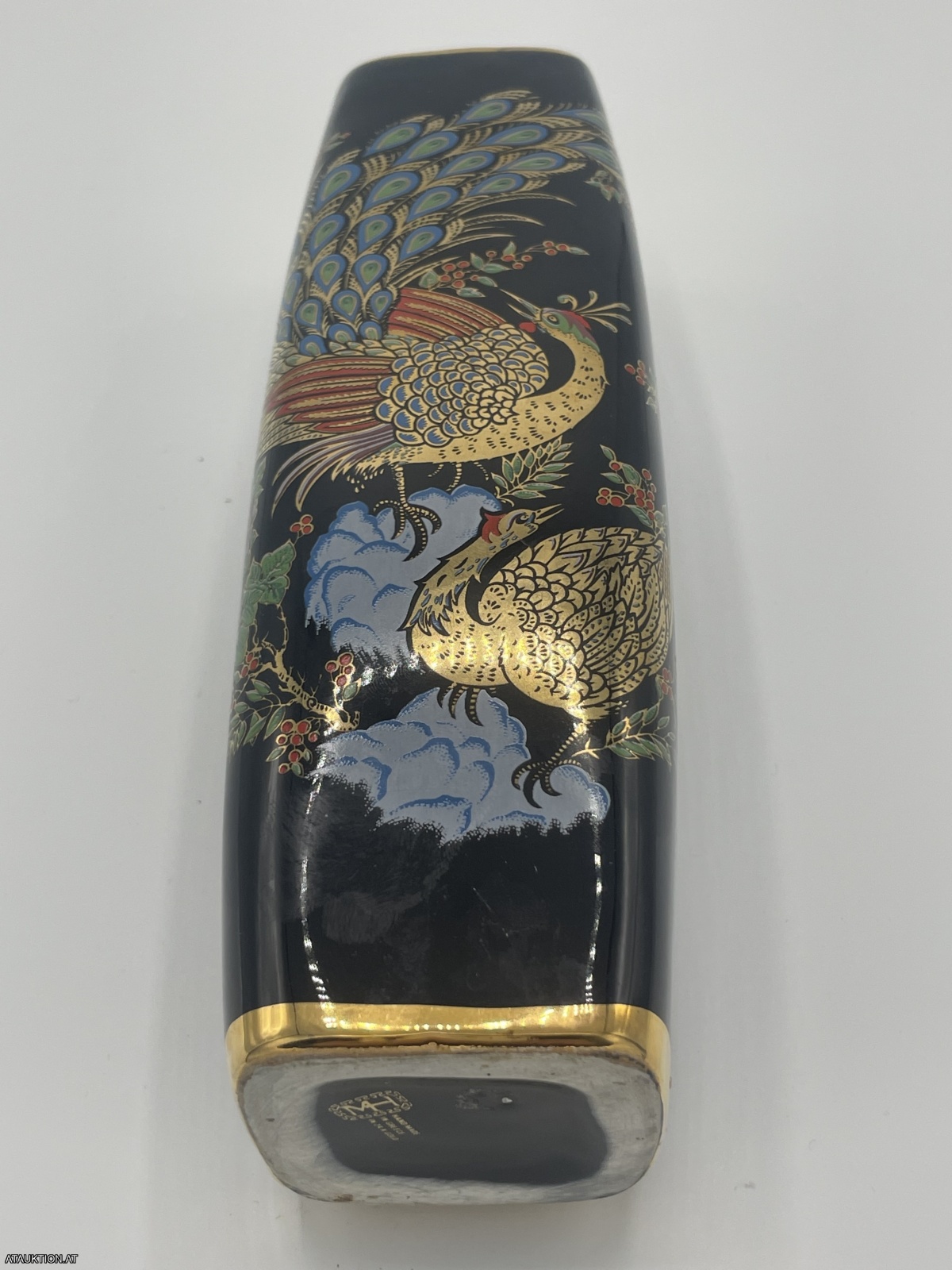 Vintage Vase 24 k Gold Greece