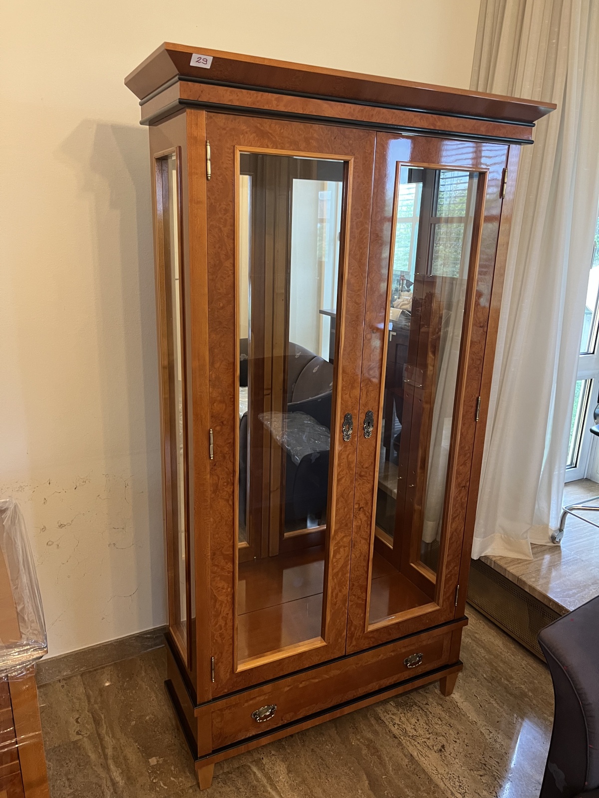 Schöne Glastürvitrine (29)