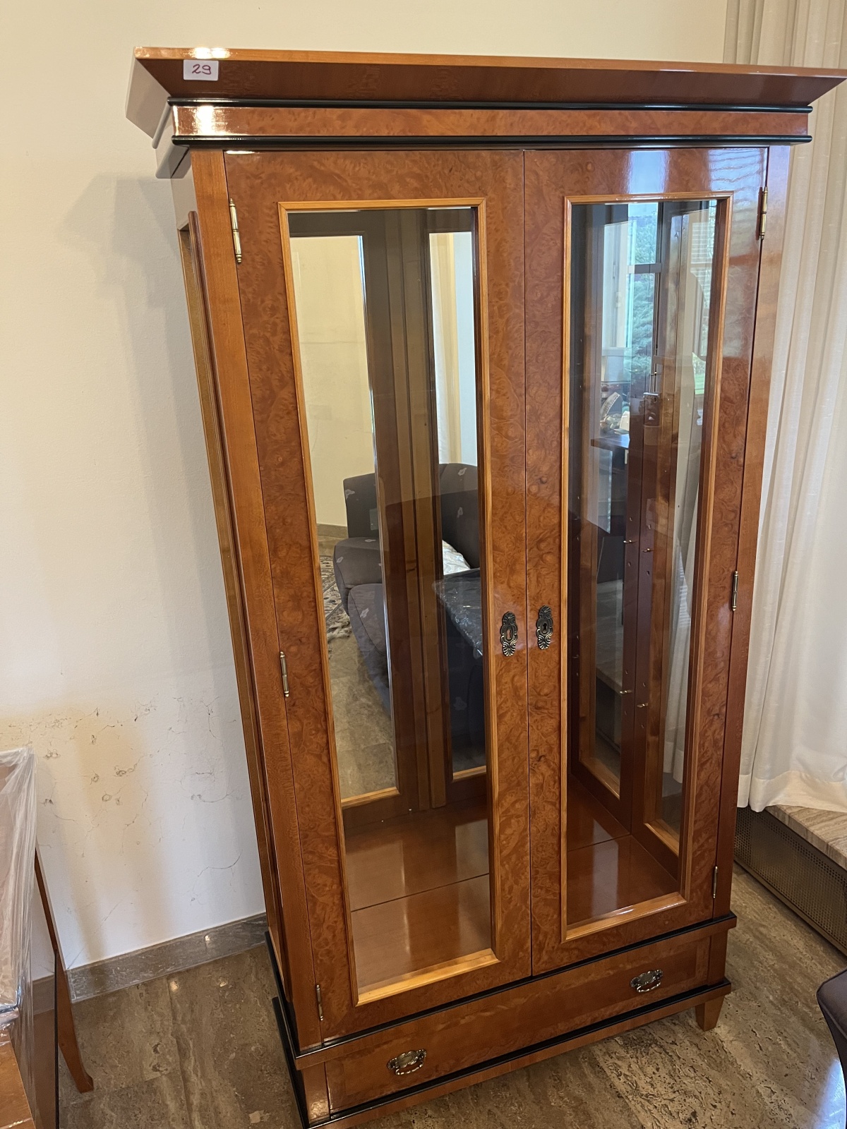 Schöne Glastürvitrine (29)