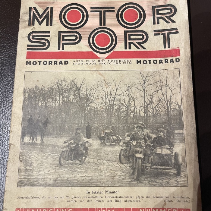 Motor Sport Journal 4.Jahrgang 1931