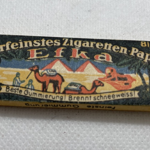 Orginal Efka Zigarettenpapier von ca. 1933-1945
