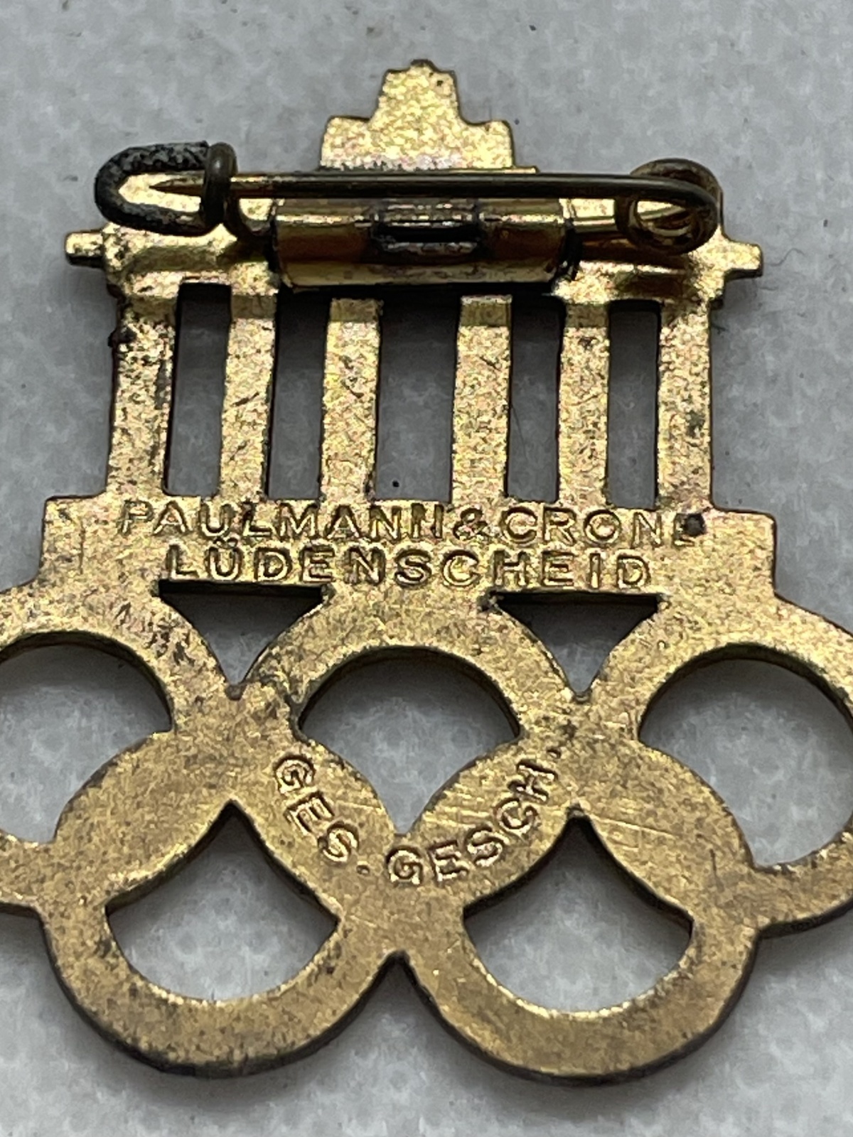 Abzeichen Olympische Spiele Berlin 1936