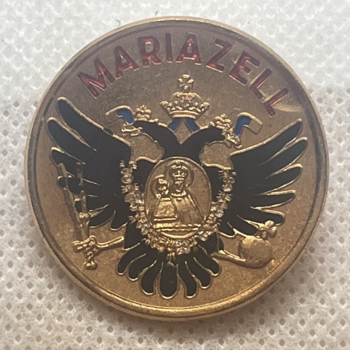 RARITÄT Abzeichen Mariazell mit Doppeladler