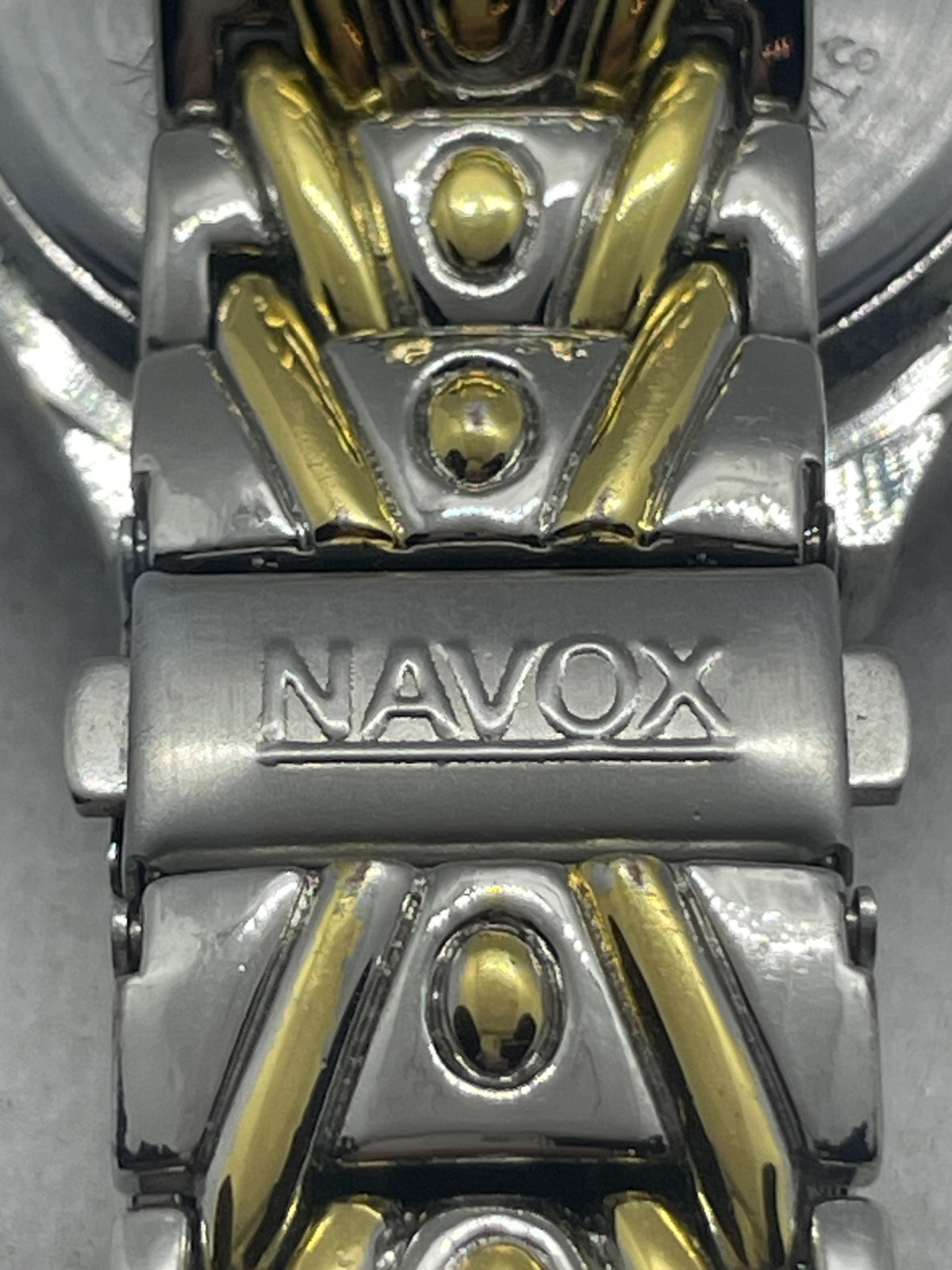 Alte Navox Chronograph Herren Armbanduhr analog und digital