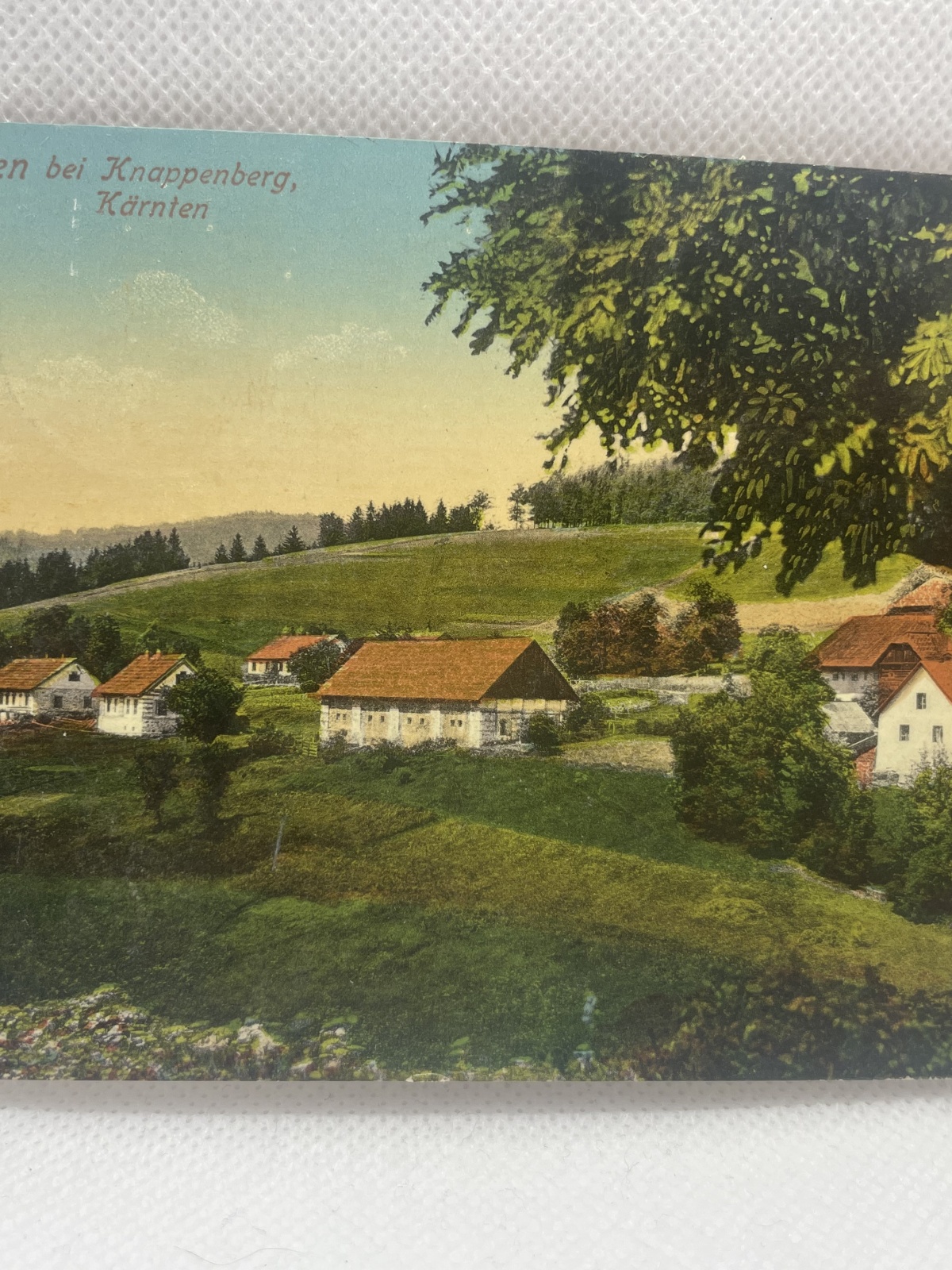 AK Gössen bei Knappenberg Kärnten 1913