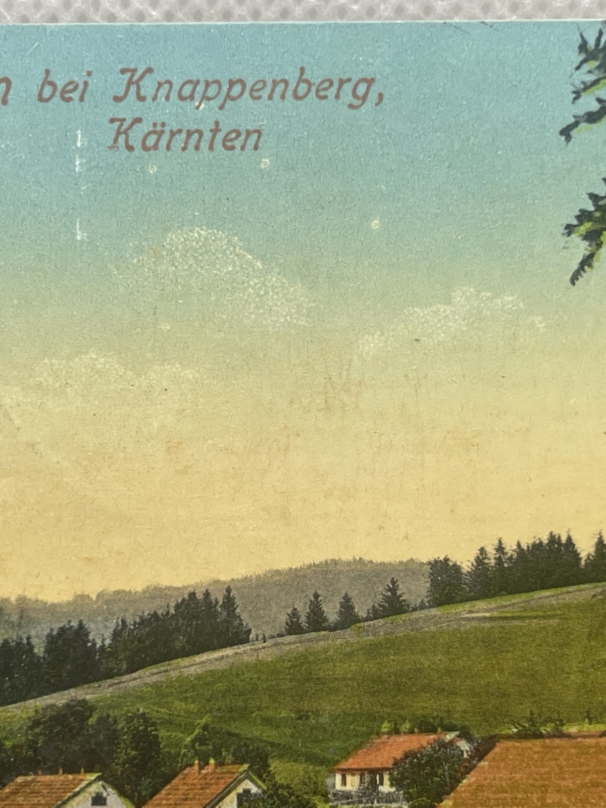 AK Gössen bei Knappenberg Kärnten 1913