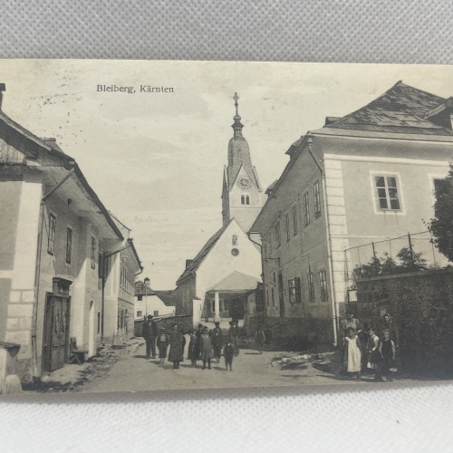AK Bleiberg Kärnten 1914
