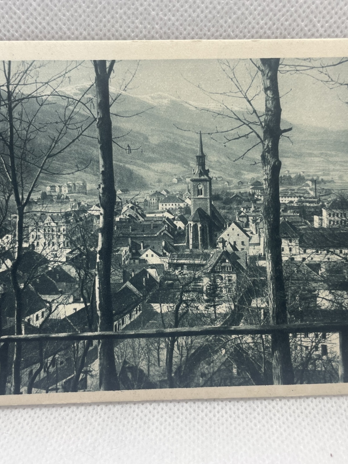 AK Bruck an der Mur vom Schlossberg 1918