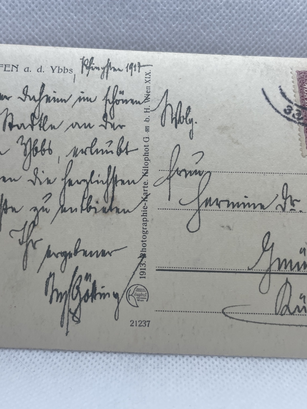 AK Waidhofen a.d. Ybbs 1917