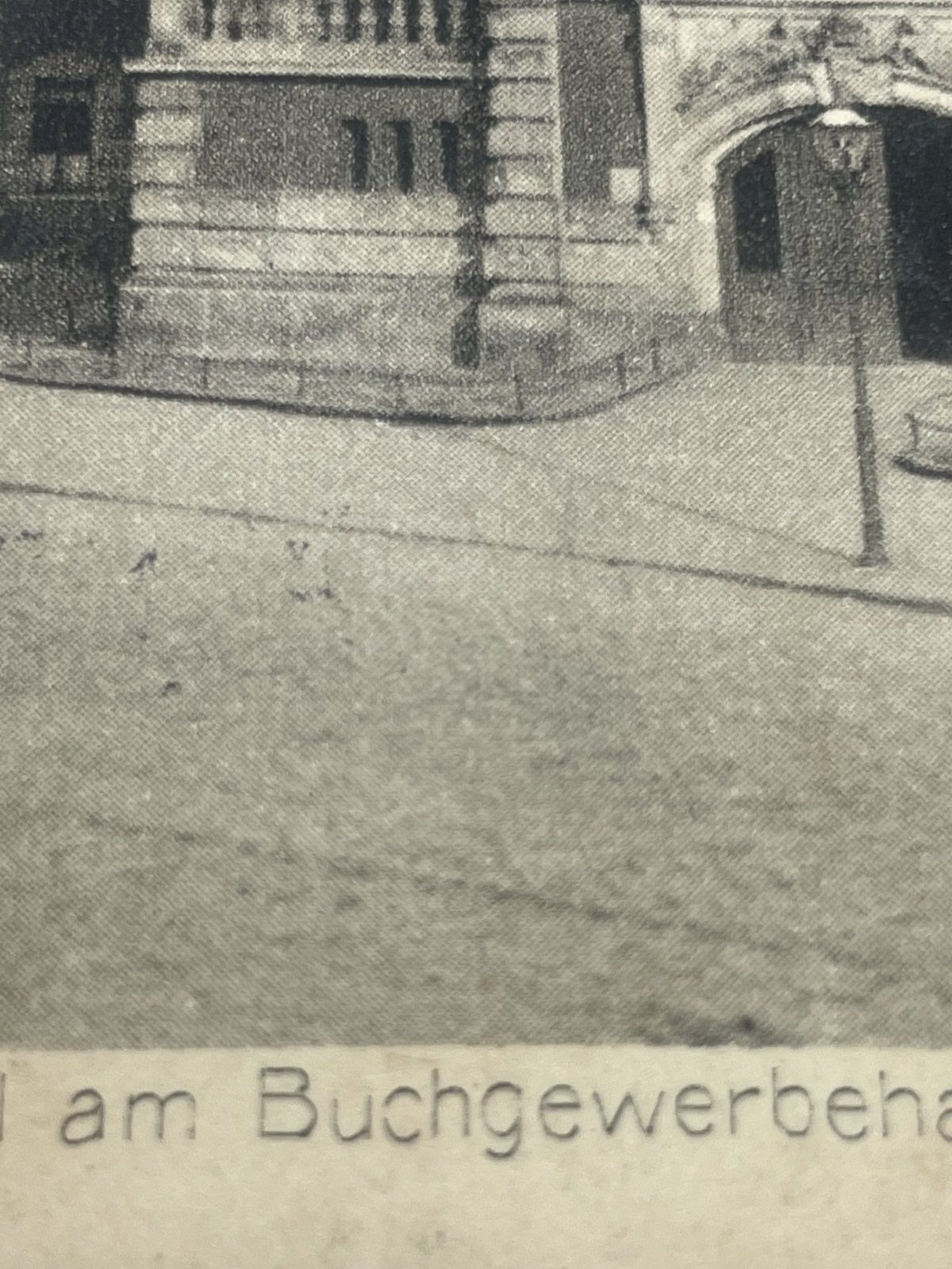 AK Leibzig Buchgewerbehaus 1914