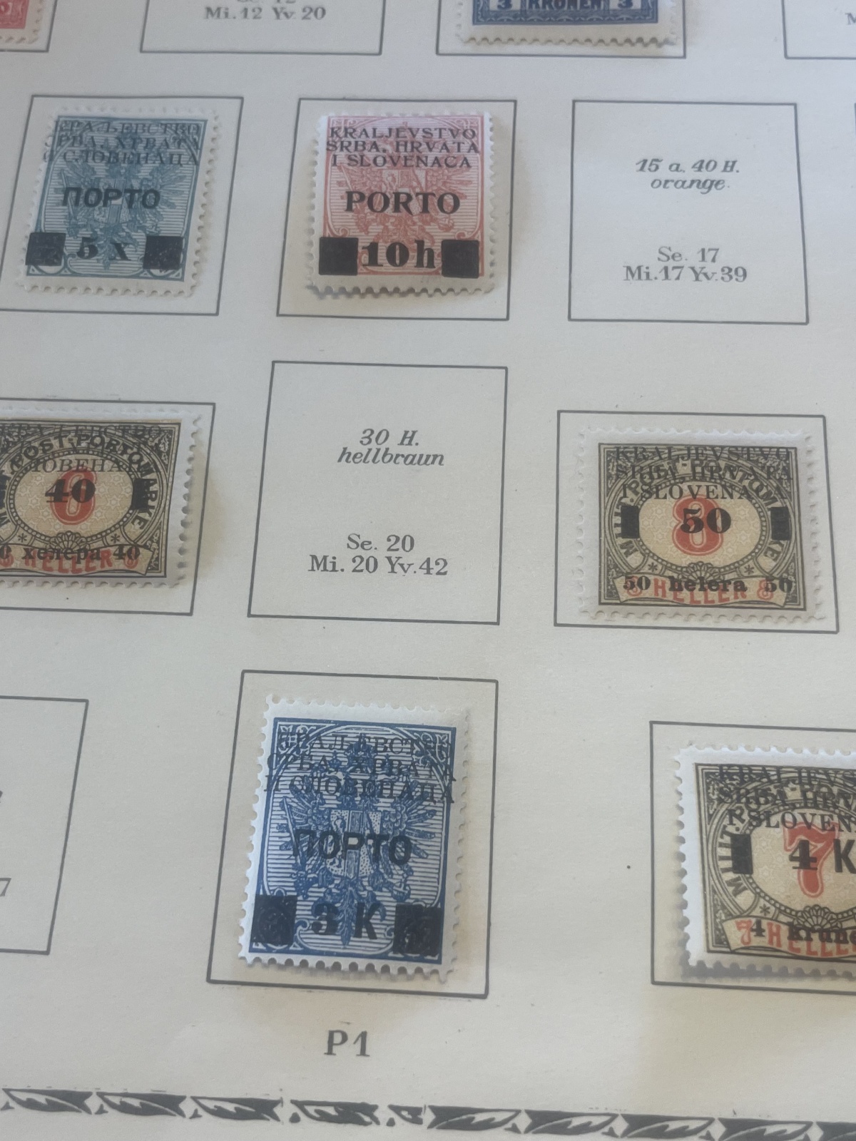 Jugoslawische Briefmarken