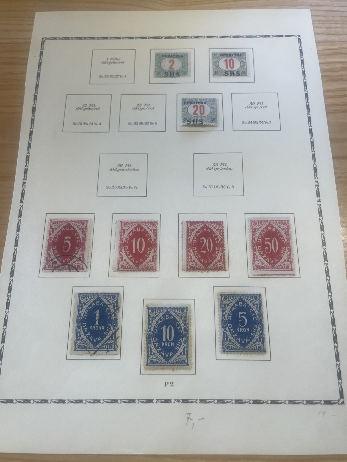 Jugoslawische Briefmarken