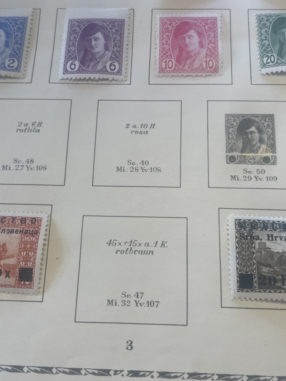 Jugoslawische Briefmarken