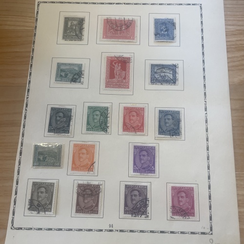 Jugoslawische Briefmarken