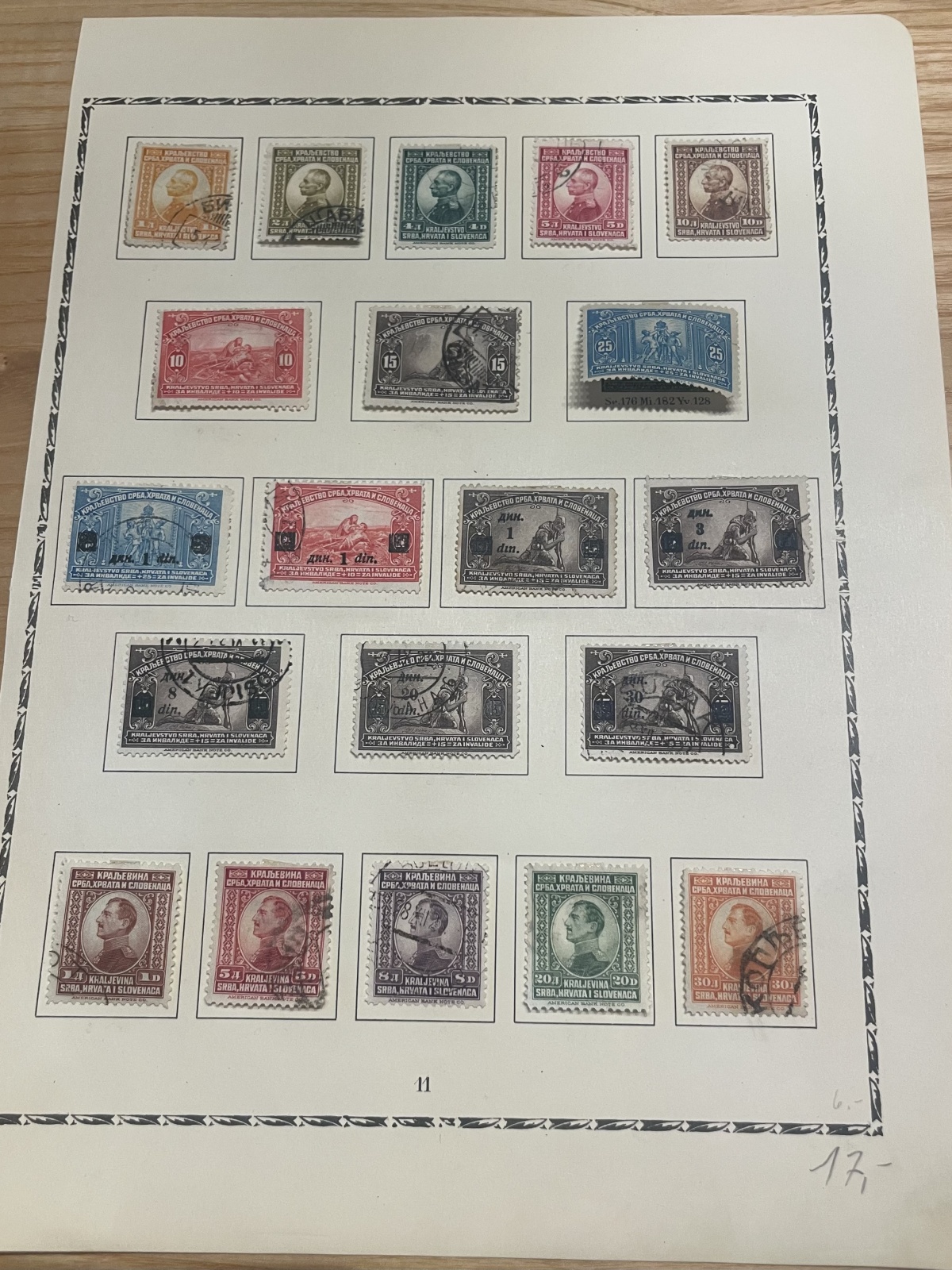 Jugoslawische Briefmarken