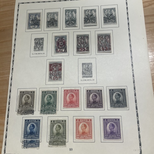 Jugoslawische Briefmarken