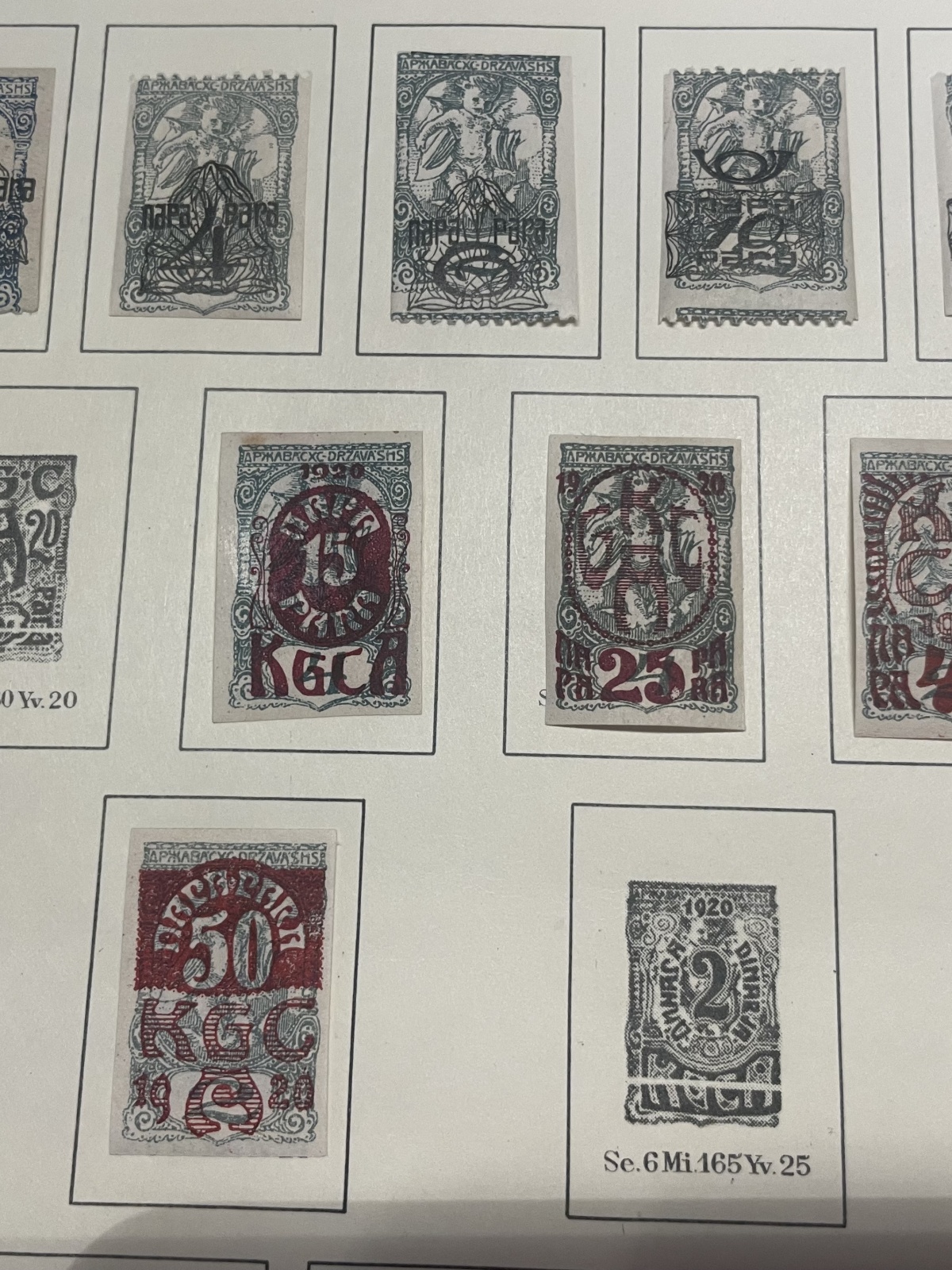 Jugoslawische Briefmarken