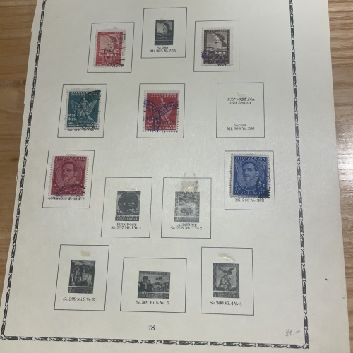 Jugoslawische Briefmarken