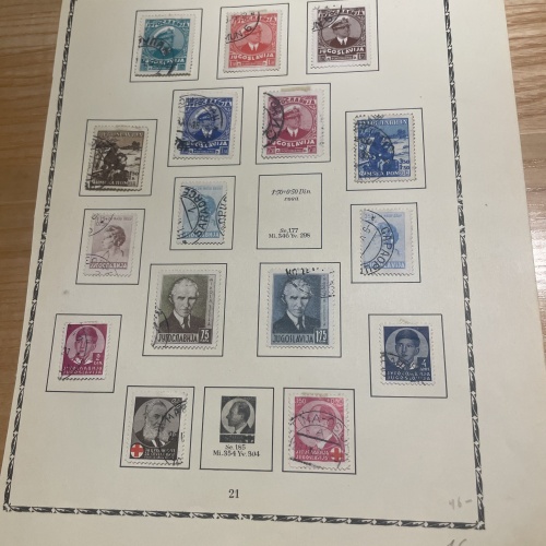 Jugoslawische Briefmarken